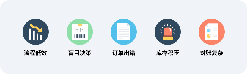 进销存系统解决企业运营问题示意图